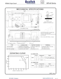QPS-45-5 Datasheet Page 2