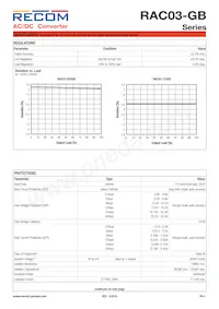 RAC03-15SGB Datasheet Page 3