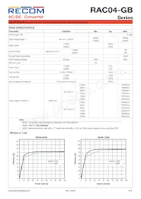 RAC04-09SGB Datasheet Pagina 2