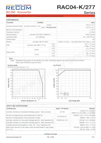 RAC04-24SK/277 Datasheet Page 5
