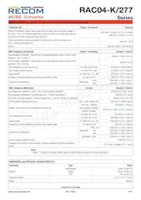 RAC04-24SK/277 Datasheet Page 6