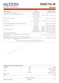RAC15-05SK Datasheet Page 5