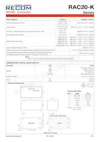 RAC20-24SK/W Datasheet Pagina 6