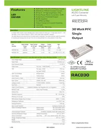 RACD30-700 Datenblatt Cover