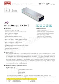RCP-1600-24 Datenblatt Cover