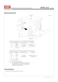 RPD-60B Datasheet Pagina 4