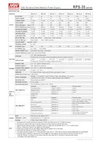 RPS-30-7.5 Datasheet Page 2