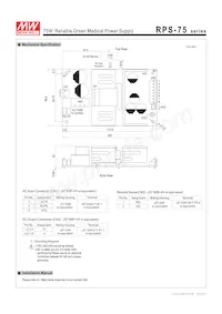 RPS-75-36 Datasheet Page 4