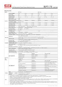 RPT-7503 Datasheet Pagina 3