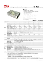 RS-100-3.3 Datasheet Copertura