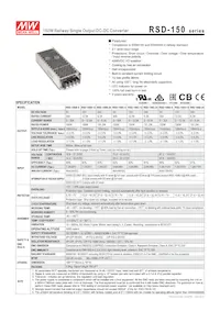 RSD-150B-24 Datasheet Cover