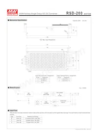 RSD-200C-12 Datasheet Page 2
