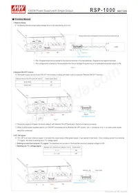 RSP-1000-15 Datasheet Page 4