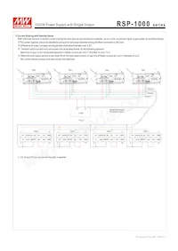 RSP-1000-15 Datasheet Pagina 6