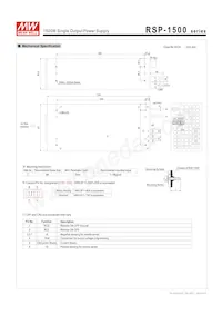 RSP-1500-15 Datasheet Page 8