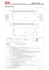 RSP-1600-24 Datasheet Page 7