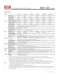 RSP-200-3.3 데이터 시트 페이지 2