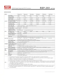 RSP-200-3.3 데이터 시트 페이지 3