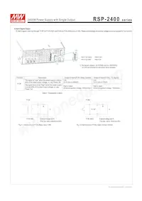 RSP-2400-24 Datasheet Page 6