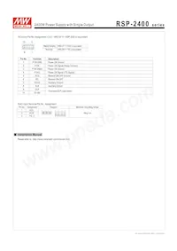 RSP-2400-24 Datasheet Page 10