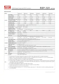 RSP-320-3.3 Datasheet Pagina 3