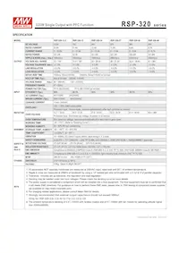 RSP-320-3.3 Datasheet Page 3