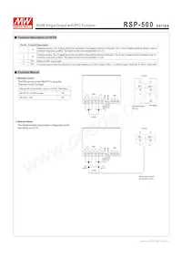 RSP-500-4 Datasheet Page 4