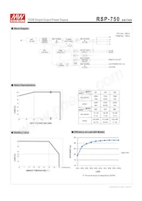 RSP-750-5 Datasheet Page 3