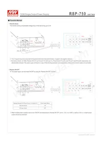 RSP-750-5 Datasheet Pagina 4