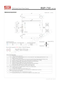 RSP-750-5 Datasheet Page 7
