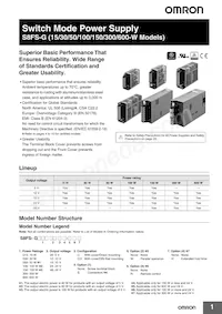 S8FS-G30024C Datasheet Copertura