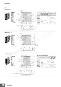 S8FS-G30024C Datasheet Page 20