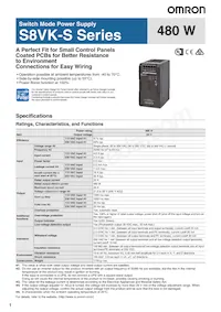 S8VK-S48024 Datasheet Cover