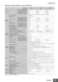 S8VK-WA48024 Datasheet Page 3