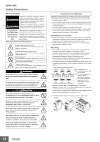 S8VK-WA48024 Datasheet Pagina 12