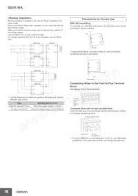 S8VK-WA48024 Datasheet Pagina 16