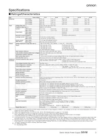 S8VM-05024P Datasheet Page 3