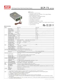 SCP-75-24 Datasheet Copertura