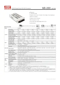 SD-200C-48 Datasheet Cover