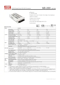 SD-200C-48 Datasheet Pagina 2