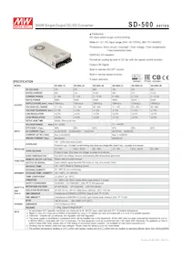 SD-500H-24 Datasheet Cover