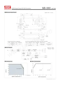 SD-500H-24 Datasheet Page 2