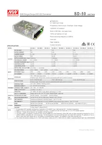 SD-50B-5 Datasheet Cover