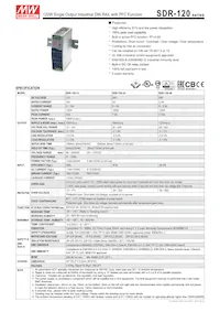 SDR-120-48數據表 封面