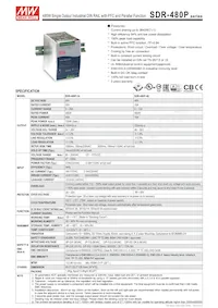 SDR-480P-48 Datasheet Copertura