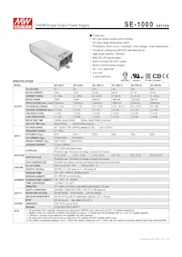 SE-1000-9 Datasheet Cover