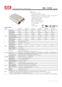 SE-1500-27 Datasheet Cover