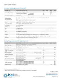 SFP1050-12BG Datasheet Pagina 3