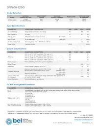 SFP650-12BG Datasheet Pagina 2