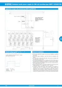 SMP11-S20-DC24V-10A Datasheet Pagina 5